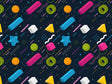 My Stars Abstract Vinyl Wraps~Rwraps Series 914 Digitally Printed Vinyl Wrap~0
