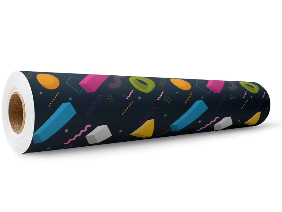 My Stars Abstract Wrap Film Wholesale Roll~Rwraps Series 914 Digitally Printed Vinyl Roll~5
