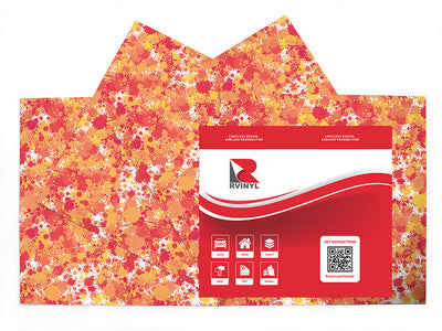 my sundown paint splatter Craft Vinyl Sheet Pack