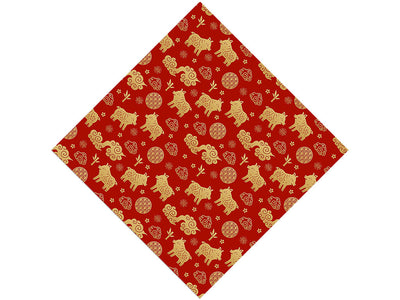 My Year Animal Vinyl Wrap Pattern