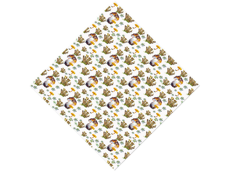 Mycelium Friends Mushroom Vinyl Wrap Pattern