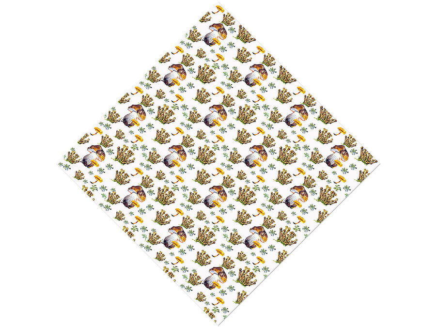 Mycelium Friends Mushroom Vinyl Wrap Pattern