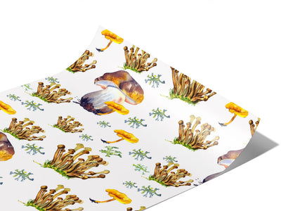 Mycelium Friends Mushroom Vinyl Wraps~Rwraps Series 914 Digitally Printed Vinyl Wrap~0