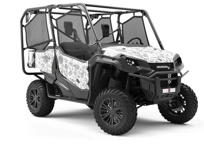 Mycelium Outlines Mushroom Utility Vehicle Vinyl Wrap