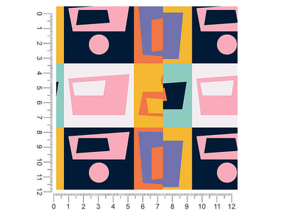 mystery doors retro 1ft x 1ft Craft Sheets