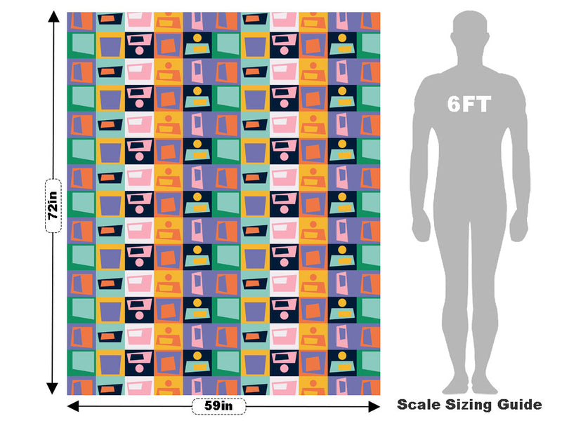 Mystery Doors Retro Vehicle Wrap Scale~Rwraps Series 914 Mystery Doors Retro Measurements~1