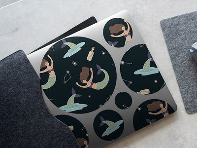 mystic constellations fantasy DIY Laptop Stickers