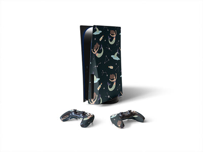 mystic constellations fantasy Sony PS5 DIY Skin