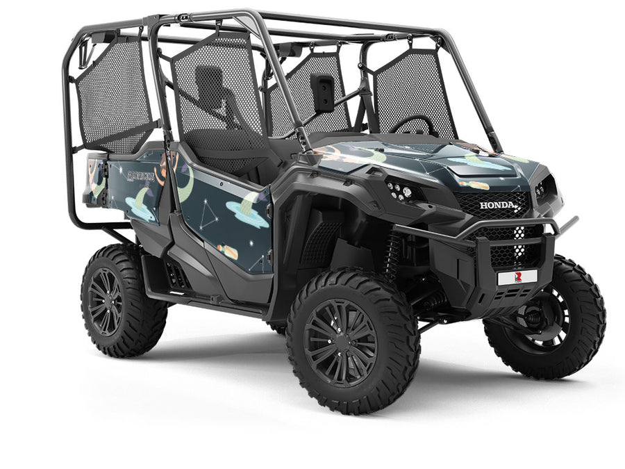 Mystic Constellations Fantasy Utility Vehicle Vinyl Wrap