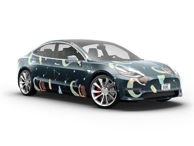 Mystic Constellations Fantasy Vehicle Vinyl Wrap