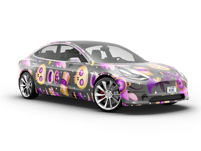 Mystic Eyes Witch Vehicle Vinyl Wrap