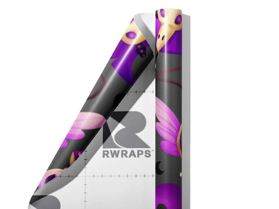 Mystic Eyes Witch Wrap Film Sheets~Rwraps Series 914 Mystic Eyes Witch Scrolled Sheet~3