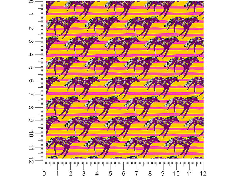 mystic gallop animal 1ft x 1ft Craft Sheets