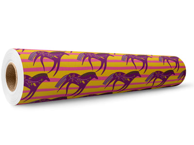 Mystic Gallop Animal Wrap Film Wholesale Roll~Rwraps Series 914 Digitally Printed Vinyl Roll~5