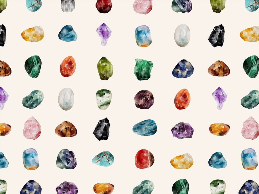Mystic Gemstones Astrology Vinyl Wrap Pattern~Rwraps Series 914 Digitally Printed Vinyl Wrap~0