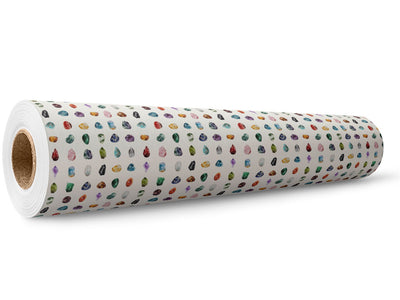 Mystic Gemstones Astrology Wrap Film Wholesale Roll~Rwraps Series 914 Digitally Printed Vinyl Roll~5