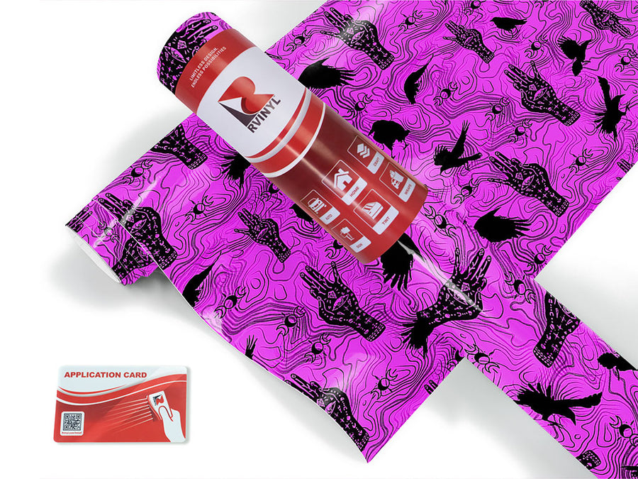 mystic palmistry horror Craft Vinyl Roll