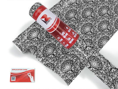 mystic petals mandala Craft Vinyl Roll