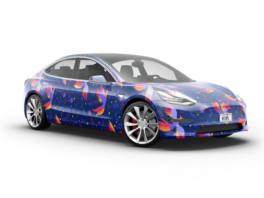 Mystic Wonder Birds Vehicle Vinyl Wrap