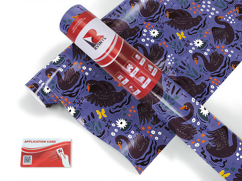 mythic black bird Craft Vinyl Roll