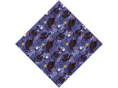 Mythic Black Birds Vinyl Wrap Pattern