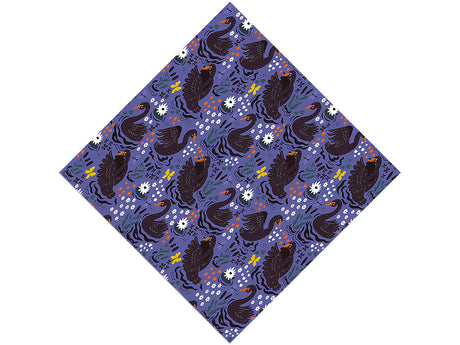 Mythic Black Birds Vinyl Wrap Pattern