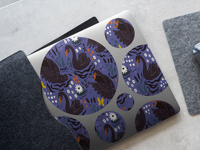 mythic black bird DIY Laptop Stickers