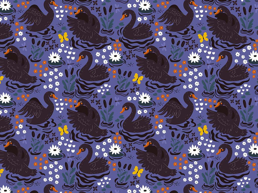 Mythic Black Birds Vinyl Wrap Pattern~Rwraps Series 914 Digitally Printed Vinyl Wrap~0