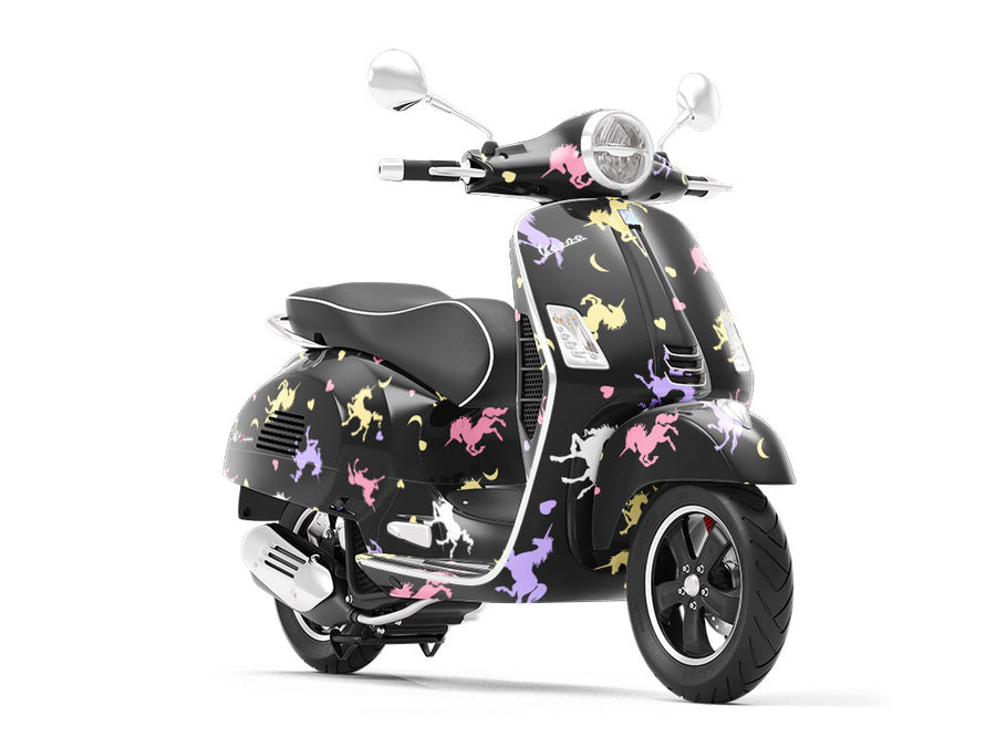 Mythological Shadows Fantasy Vespa Scooter Wrap Film