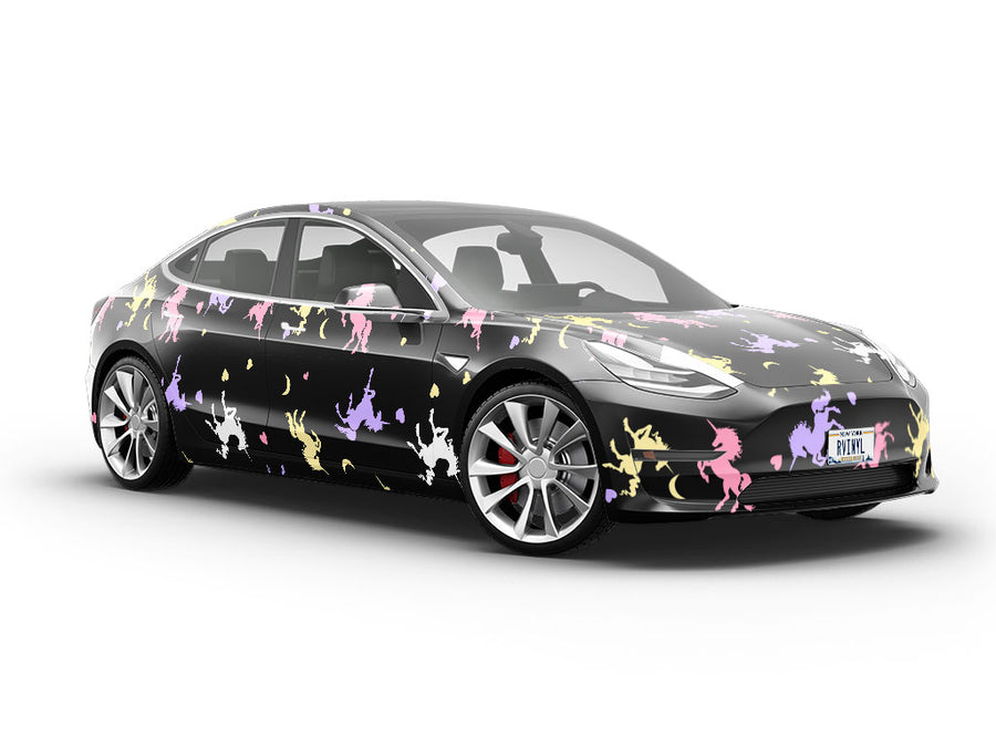 Mythological Shadows Fantasy Vehicle Vinyl Wrap