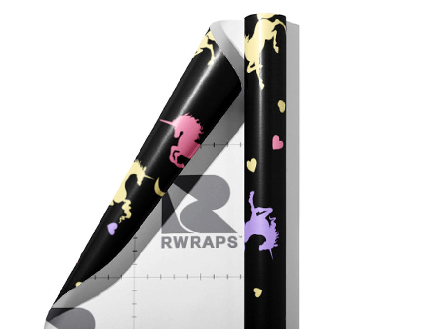 Mythological Shadows Fantasy Wrap Film Sheets~Rwraps Series 914 Mythological Shadows Fantasy Scrolled Sheet~3