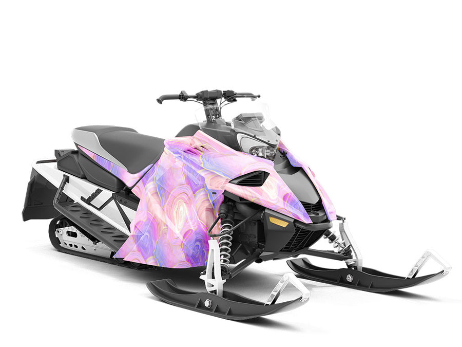 Name of Love Gemstone Custom Wrapped Snowmobile