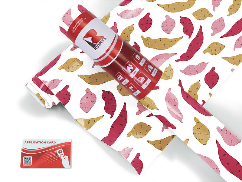 nancy hall vegetable Craft Vinyl Roll