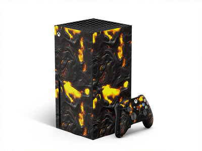 nasty glassy lava XBOX DIY Decal