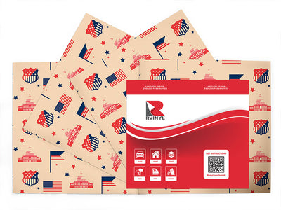 national capital  Craft Vinyl Sheet Pack