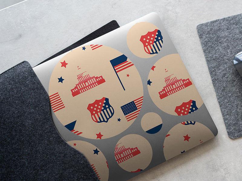 national capital  DIY Laptop Stickers
