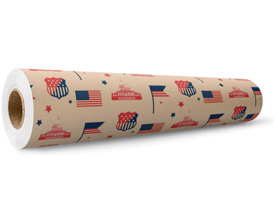 National Capital Americana Wrap Film Wholesale Roll~Rwraps Series 914 Digitally Printed Vinyl Roll~5