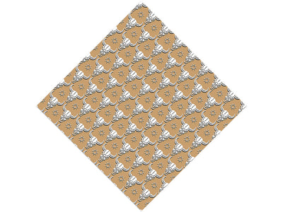 Natural Buffalo Halloween Vinyl Wrap Pattern