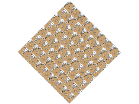 Natural Buffalo Halloween Vinyl Wrap Pattern