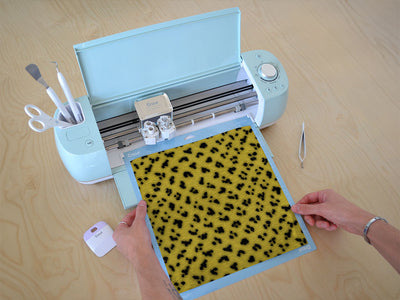 natural cheetah animal print Cricut Compatible Vinyl