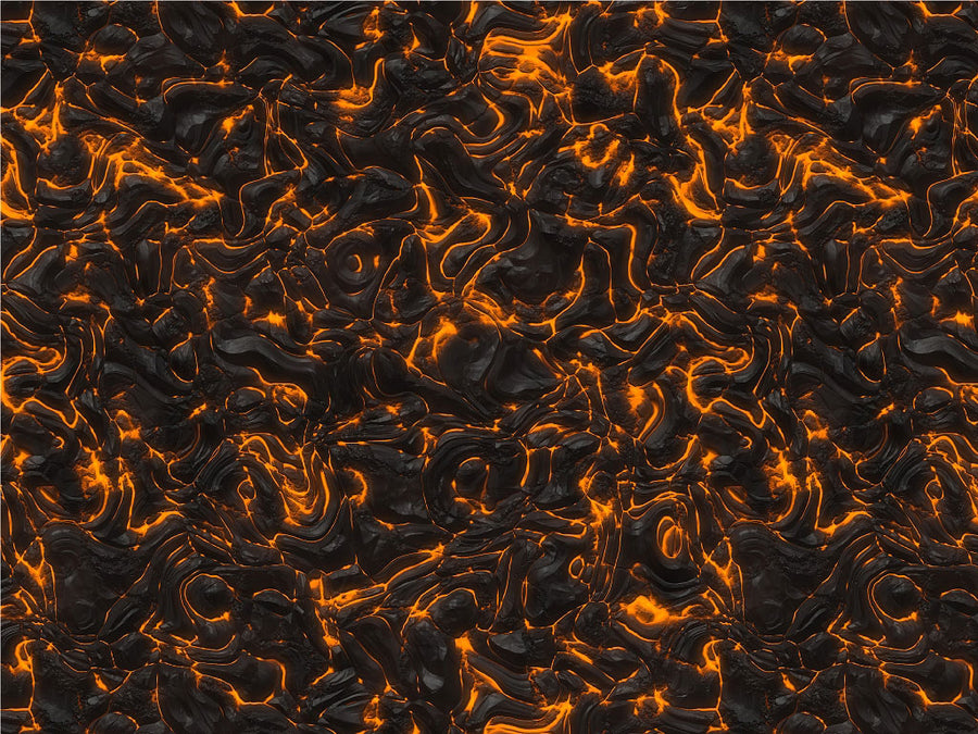 Natural Disaster Lava Vinyl Wrap Pattern~Rwraps Series 914 Digitally Printed Vinyl Wrap~0
