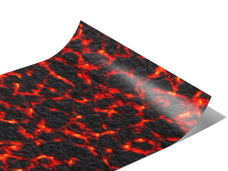 Natural Explosives Lava Vinyl Wraps~Rwraps Series 914 Digitally Printed Vinyl Wrap~0