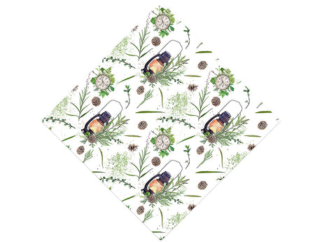 Natural Glow Camping Vinyl Wrap Pattern