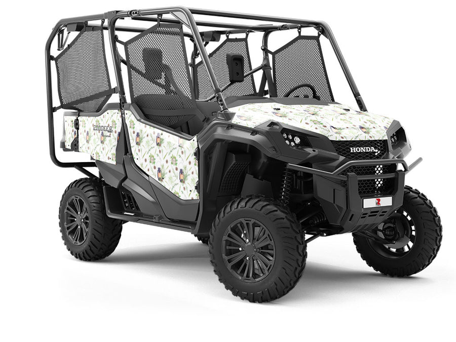 Natural Glow Camping Utility Vehicle Vinyl Wrap