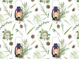 Natural Glow Camping Vinyl Wrap Pattern~Rwraps Series 914 Digitally Printed Vinyl Wrap~0