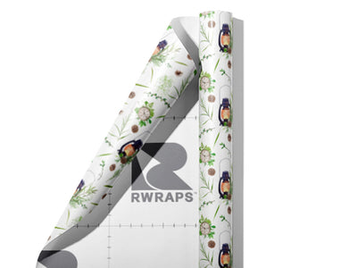 Natural Glow Camping Wrap Film Sheets~Rwraps Series 914 Natural Glow Camping Scrolled Sheet~3