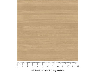 Natural  Wood Plank Vinyl Film Pattern Size 12 inch Scale~Rwraps Natural  Wood Plank Sizing Chart~3