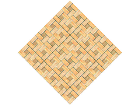 Natural Pinwheels Wooden Parquet Vinyl Wrap Pattern