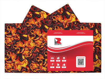 natural power lava Craft Vinyl Sheet Pack