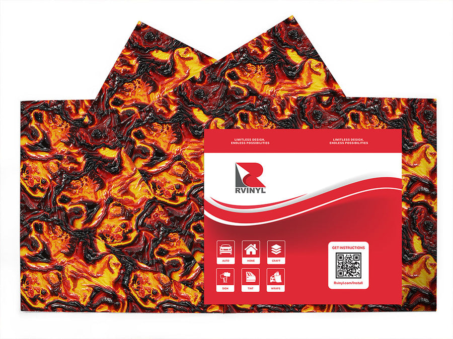 natural power lava Craft Vinyl Sheet Pack